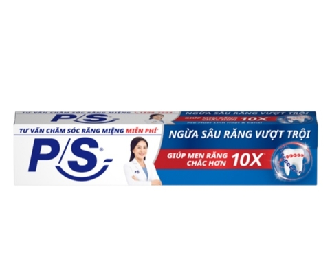 Kem Đánh răng P/S ngừa sâu răng vượt trội ống 180g