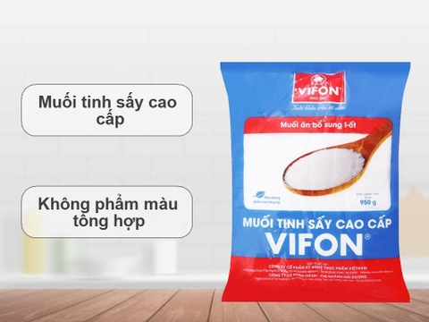 Muối cao cấp ViFon 950gr