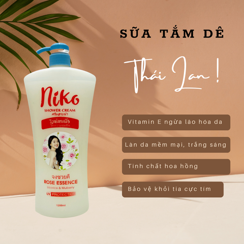 Sữa tắm Niko chai 1200ML