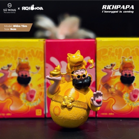 RICHNOVA Tứ Hỷ Thần Tài - 9cm