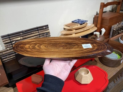 Tấm Gỗ Decor Oval