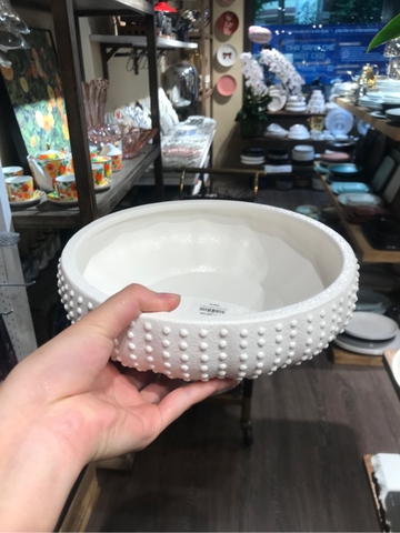 Tô Nhum 24cm Tuyết trắng