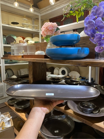 Đĩa dài 16inch Ngọc Trai Đen