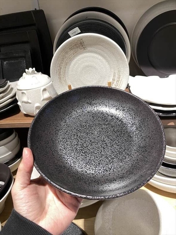 Đĩa ảo 20cm đen không vệt