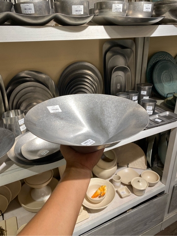 Tô INOX loe xoáy 26cm