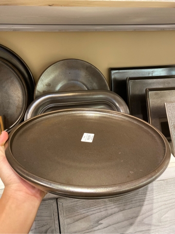 Đĩa tròn 12inch Ngọc Trai Đen