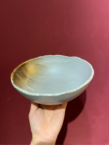 Tô tròn 8inch màu ghi