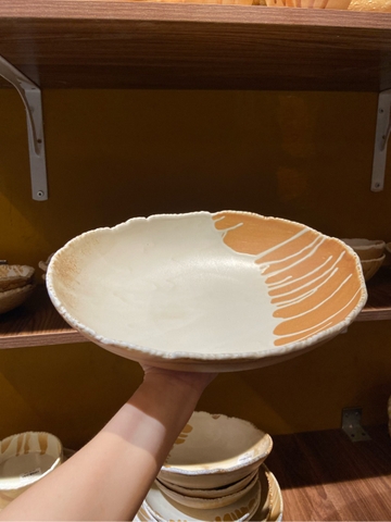 Tô oval 12inch nâu sa mạc