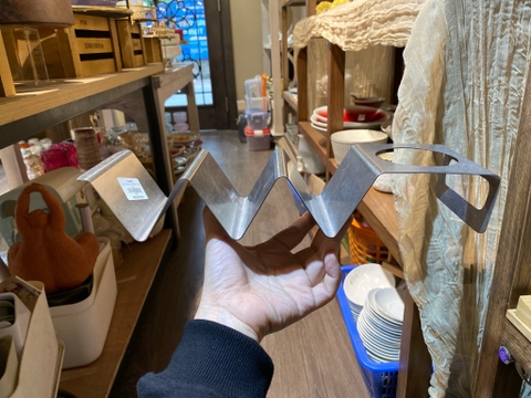 Giá Để Taco Inox Mờ Đặc có sốt 3 ngăn