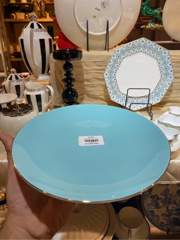 Đĩa nông 8 xanh ngọc