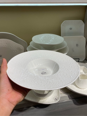 Đĩa soup 25cm pearl