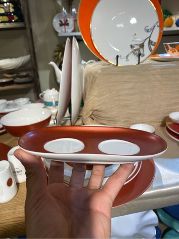 Đĩa lót gia vị Coral