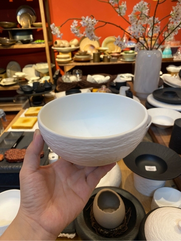 Bát soup 14cm trắng Shanghai