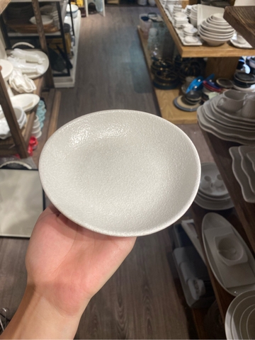 Dĩa 15cm tuyết trắng