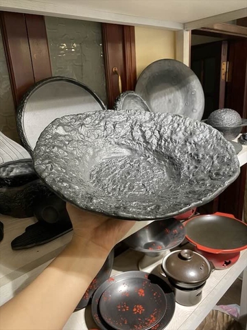 Đĩa sâu 12inch đen méo C283