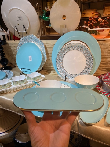 Khay gia vị xanh ngọc