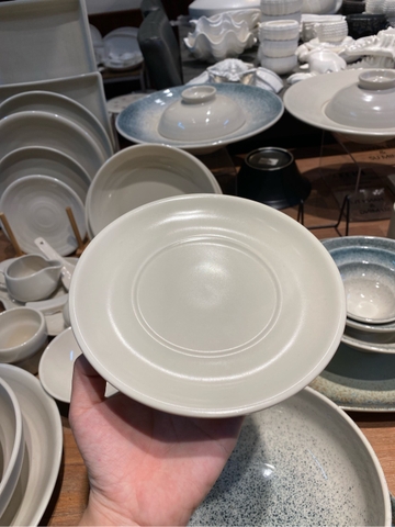 Đĩa lót tách 16.5cm kem matte