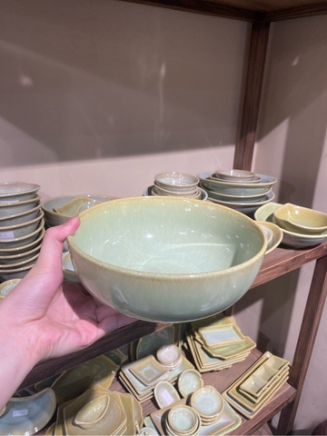 Tô tròn 20cm xanh bơ