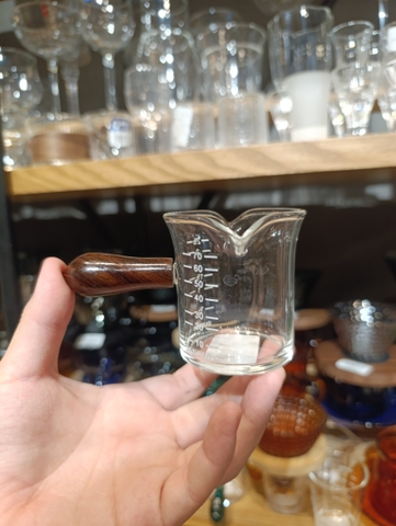 Rót pha chế tay gỗ 2 đầu