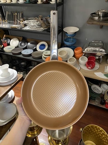 Chảo chống dính 24x5cm Easy Prism Copper_3_ĐL_Edelkochen