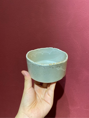 Tô tròn cao 4.25inch màu ghi
