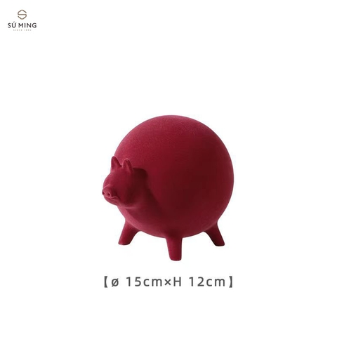 Tượng lợn đỏ