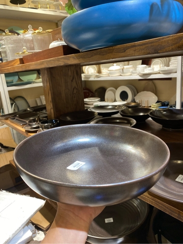 Tô 10inch Ngọc Trai Đen