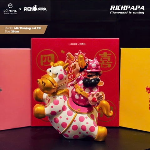 RICHNOVA Tứ Hỷ Thần Tài - 20cm