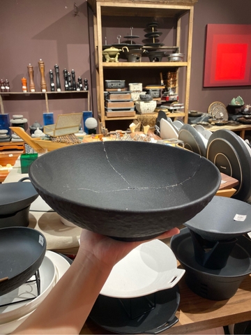 Tô vát 26*11cm đen Shanghai