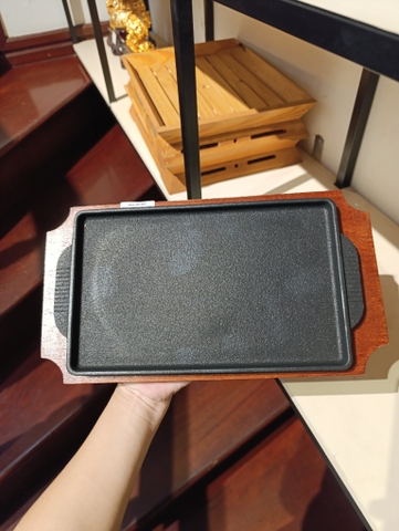 Bản gang CN đế gỗ