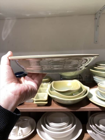 Dĩa ảo 20cm xanh bơ