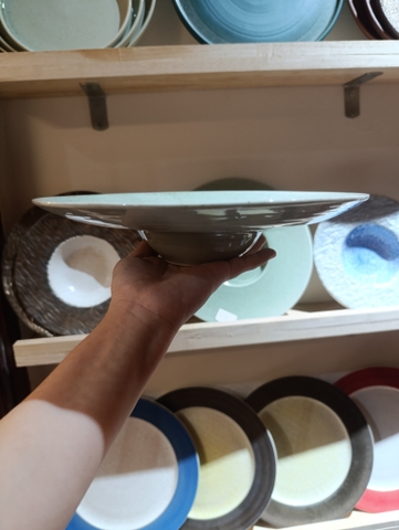 Đĩa soup 10.5inch xanh ngọc