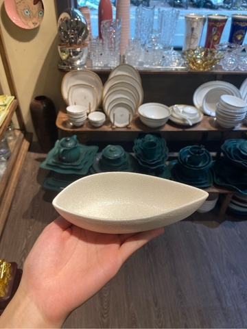 Dĩa dài 16x8cm lộc phát (không vệt)