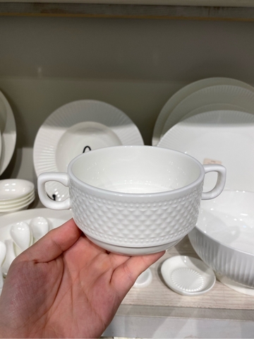 Bát soup 2 quai diamond