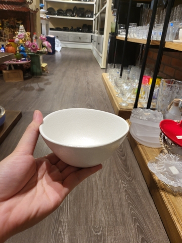 Chén cơm 11.5x5cm tuyết trắng