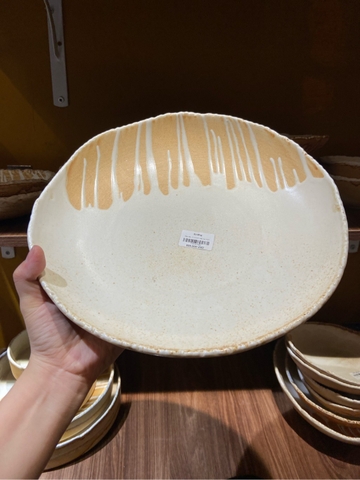 Đĩa sâu 11.5inch nâu sa mạc