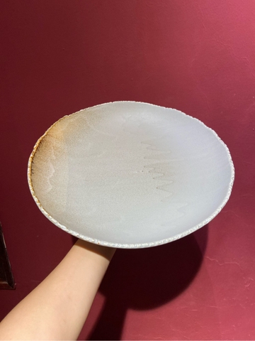 Đĩa sâu 11.5inch màu ghi