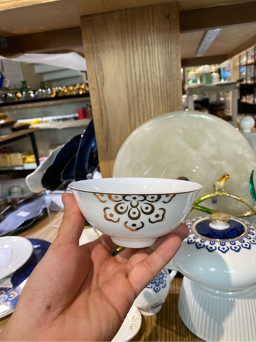 Bát cơm 4.5cm snow lotus