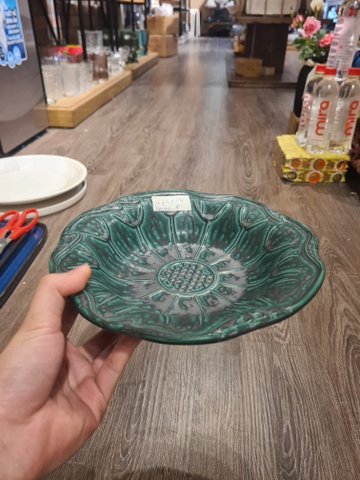 Tô trẹt miệng dúng sen 22cm xanh Thiên Phúc