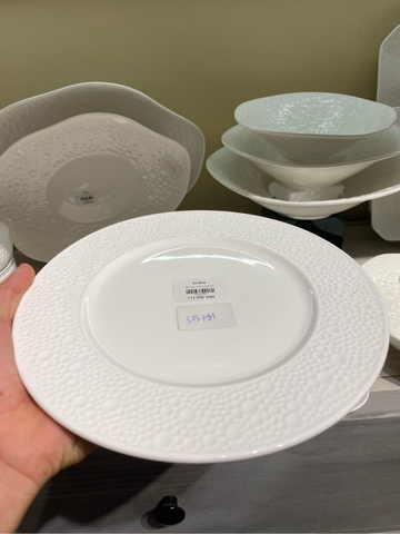 Đĩa tròn nông 9 Pearl