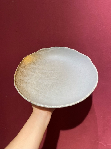 Đĩa sâu 10inch màu ghi