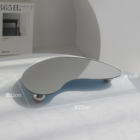 Kệ Decor Gương Cong