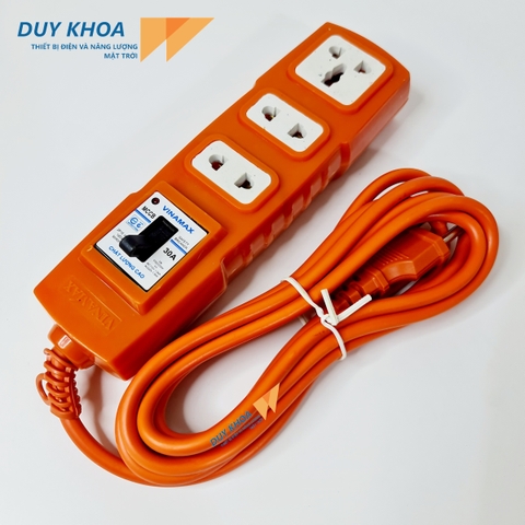 Ổ Cắm điện chịu tải Mặt sứ và Lõi sứ có CB 30A Vinamax
