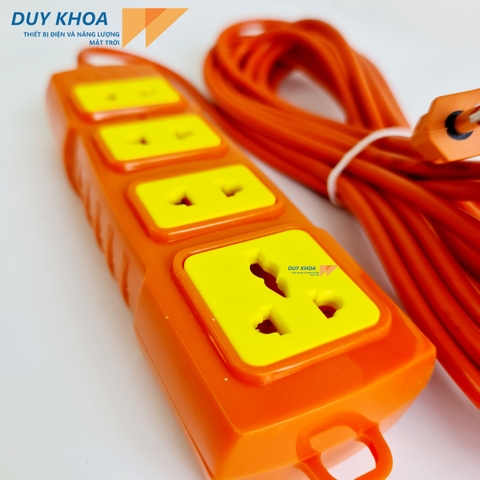 Ổ CẮM ĐIỆN CHỊU TẢI 4 CỬA LÕI SỨ 6000W VINAMAX