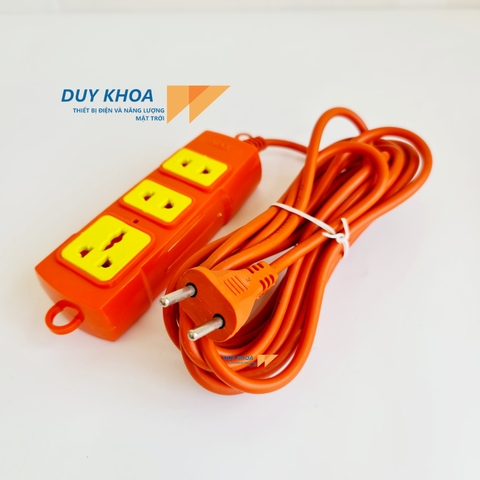 Ổ CẮM ĐIỆN CHỊU TẢI 3 CỬA LÕI SỨ 6000W VINAMAX