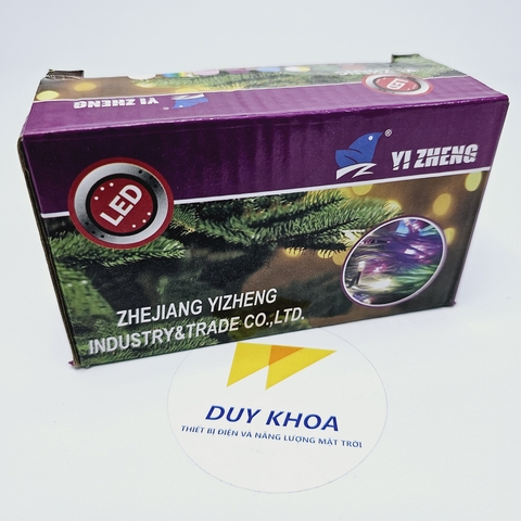 Dây Đèn Led Chớp Nháy dài 8m Nhiều Màu Loại tốt - Đèn Trang Trí Noel, Giáng Sinh, Ngày Lễ Tết