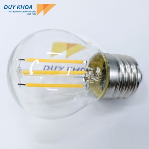 Bóng đèn Edison G45 Led 4w Ánh sáng vàng - Chuyên dùng làm đèn trang trí