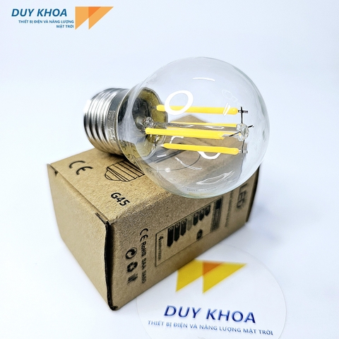 Bóng đèn Edison G45 Led 4w Ánh sáng vàng - Chuyên dùng làm đèn trang trí