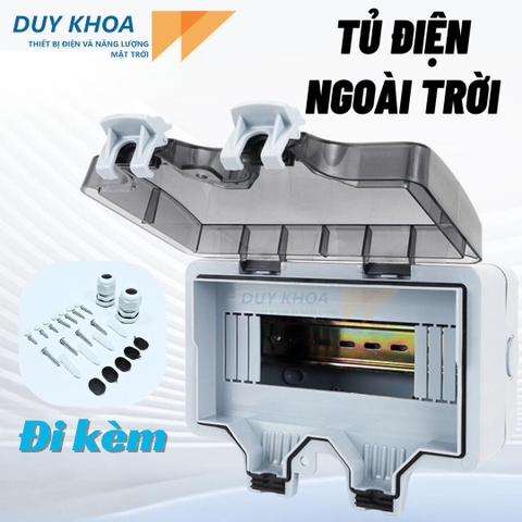 Ổ Cắm Gài Tủ Điện - 3 chấu 2 chấu Dòng 16A DIN Rail