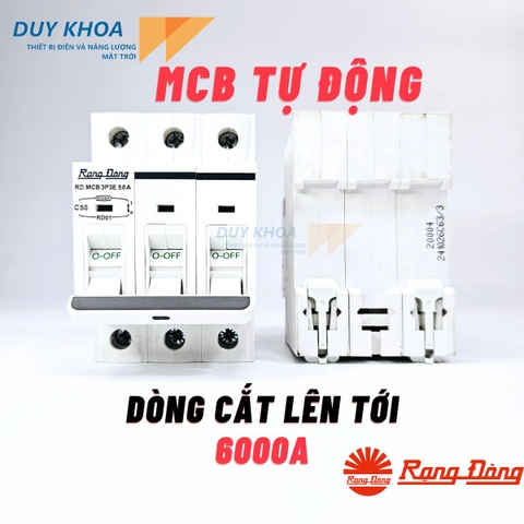 MCB Rạng Đông Chống quá tải